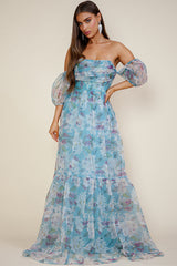 Breezy Maxi Dress - Blue