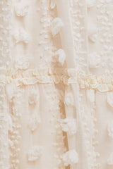 CLOUD NINE CROSS FRONT MAXI DRESS