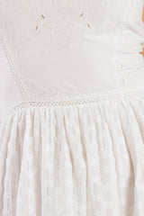 SIZE SMALL, ENCHANTING MOMENTS WOVEN MIDI DRESS -FINAL SALE