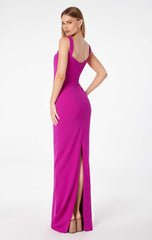 SHAYLA MAXI DRESS - SQUARE NECKLINE DRESS