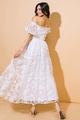 Size Small, LOVE IN YOUR EYES WOVEN MIDI DRESS - FINAL SALE