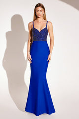 BODHI CRYSTAL BODICE MAXI DRESS