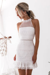 Vicky Dress - White