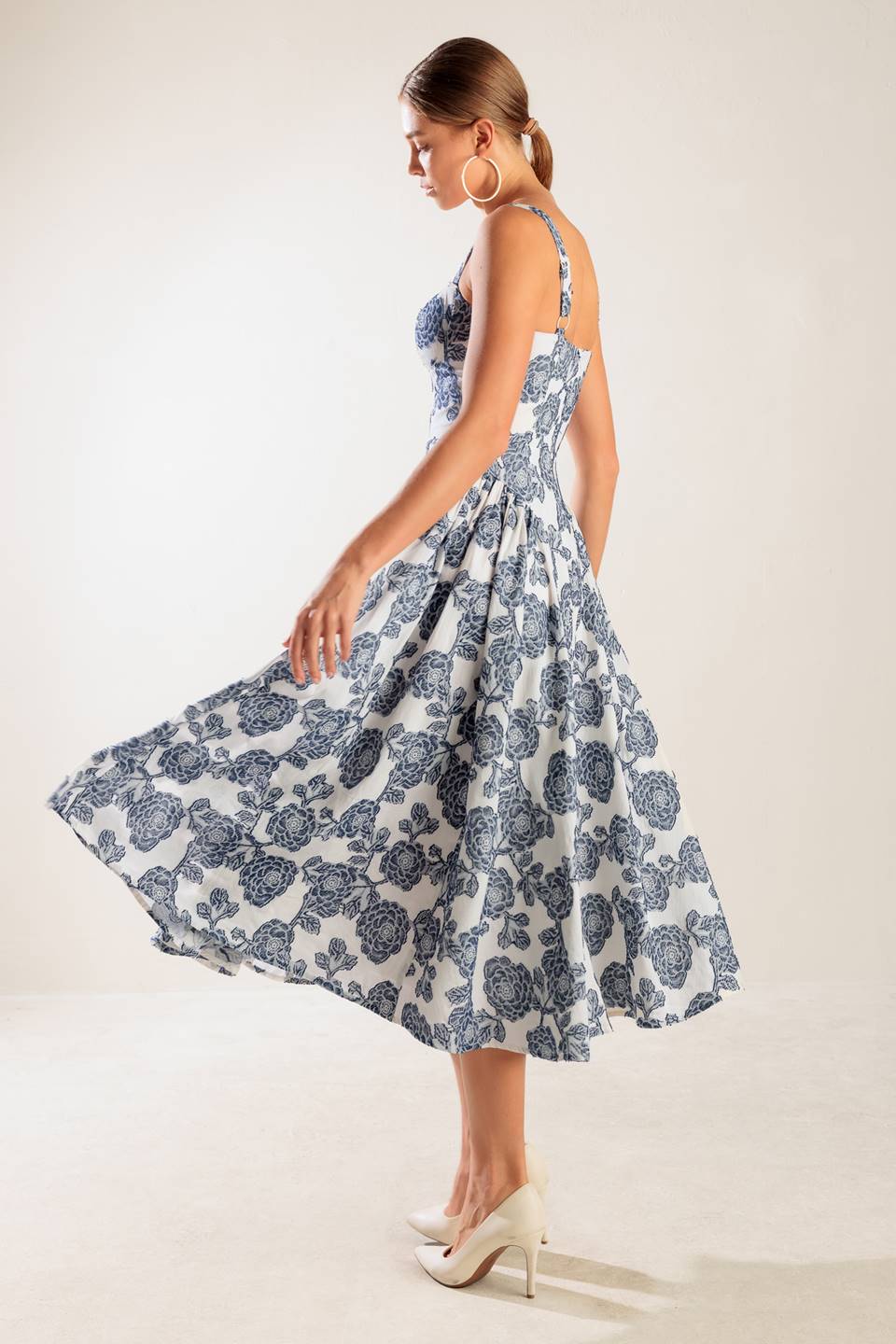 Size Large, EXPLORING NEW INTERESTS MIDI DRESS - FINAL SALE