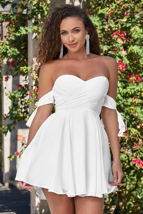 Sophie Mini Dress - White