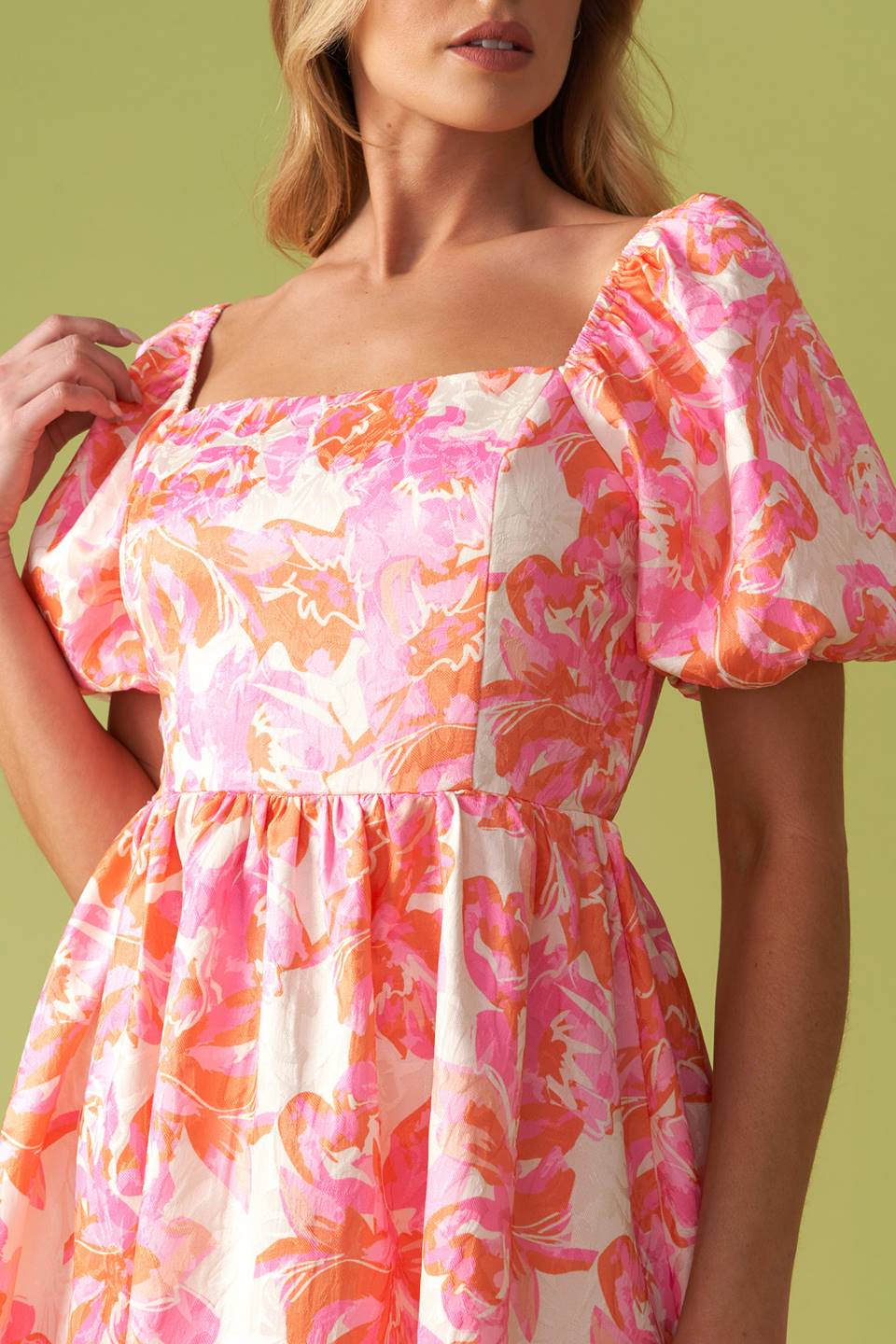 Size 2XL, ALWAYS GOOD WOVEN MINI DRESS- FINAL SALE