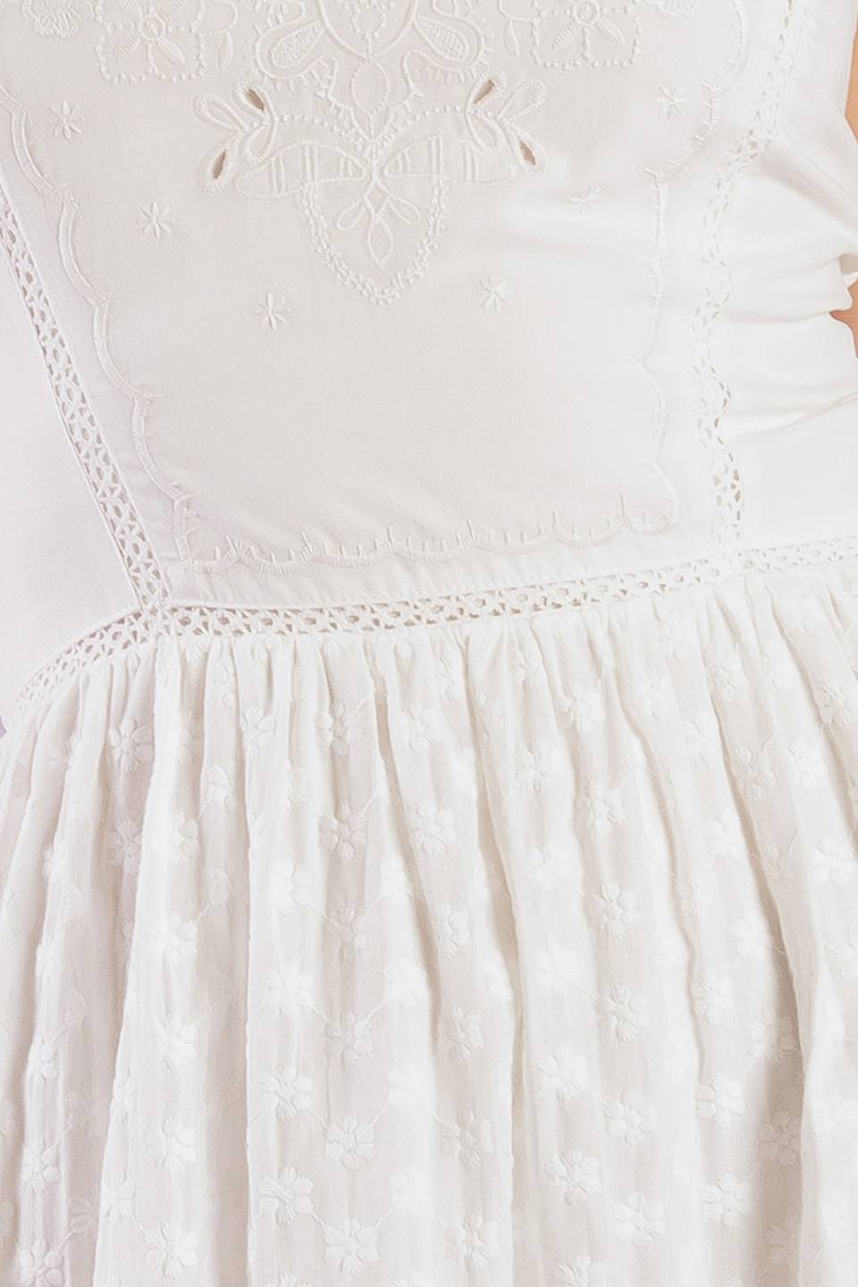 SIZE SMALL, ENCHANTING MOMENTS WOVEN MIDI DRESS -FINAL SALE