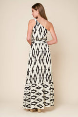 PERFECT SENSATION WOVEN MAXI DRESS