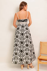 Size Large, MEET ME FOR TEA MAXI DRESS - BLACK - FINAL SALE