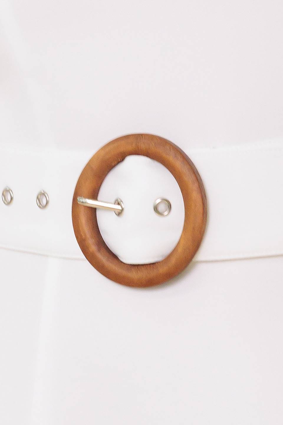 THE PICTURE OF PERFECTION - WHITE STRAPLESS MIDI DRESS