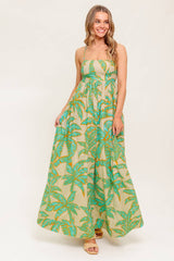 AUGUSTINE TROPICAL MAXI DRESS