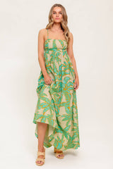 AUGUSTINE TROPICAL MAXI DRESS