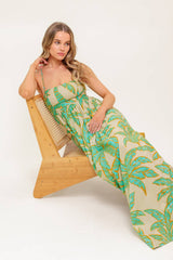 AUGUSTINE TROPICAL MAXI DRESS