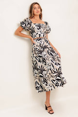 MILA ISLAND INSPIRED TOP & SKIRT SET