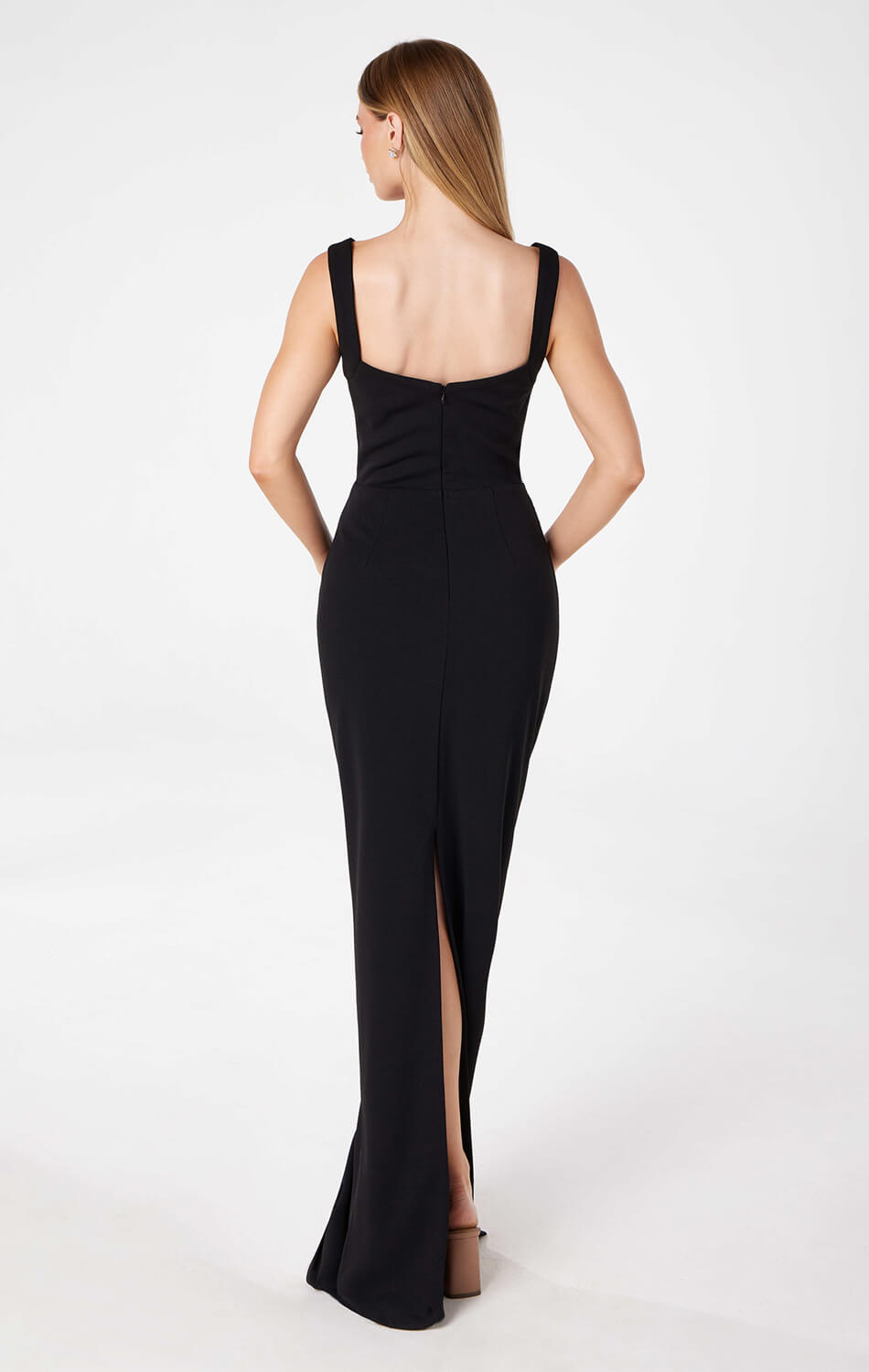 SHAYLA MAXI DRESS - SQUARE NECKLINE DRESS