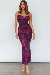 Moana Maxi Dress- Grape