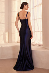 Gina Maxi Dress - Satin Bustier Long Dress